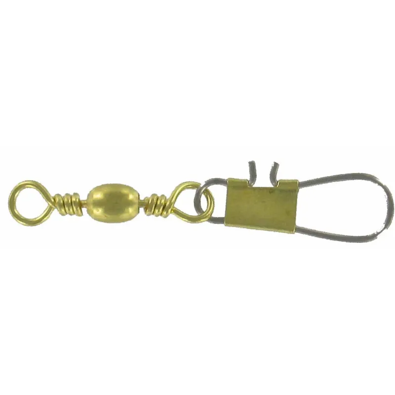 Harbor Clips And Snaps|Flies>Brass Interlock Snap Swivel