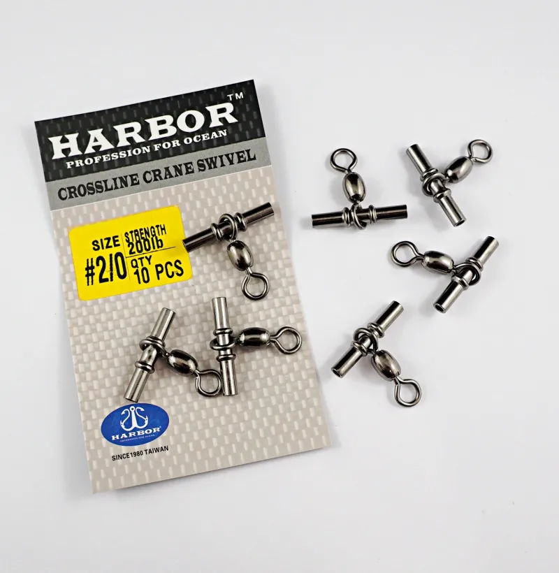 Harbor Swivels|Flies>Crossline Sleeve Swivel 10-pack