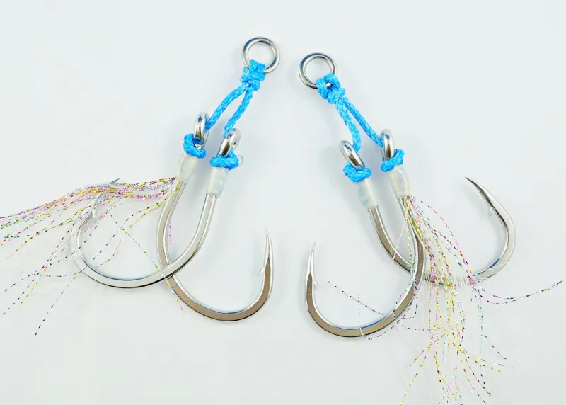 Harbor Assist Hooks|Flies>Deep Drop Assist Short 2-pack