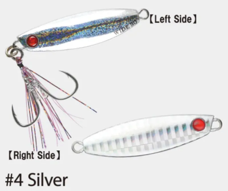 Hayabusa Micro Jigs|Flies>Jack Eye Shot Slow Wide 20g