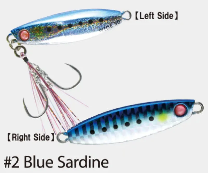Hayabusa Micro Jigs|Flies>Jack Eye Shot Slow Wide 20g