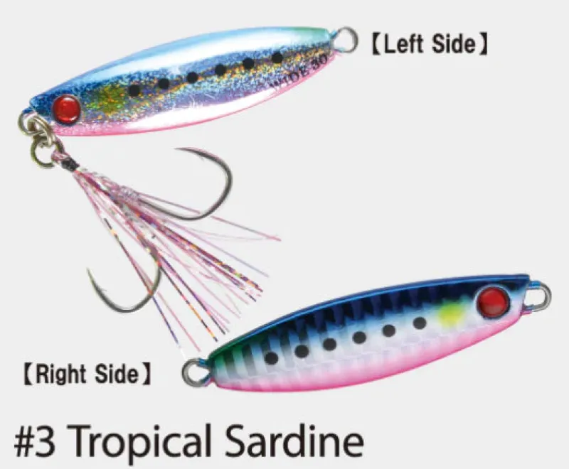 Hayabusa Micro Jigs|Flies>Jack Eye Shot Slow Wide 20g
