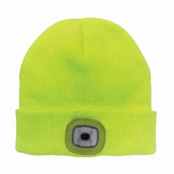 TackleWest Fishing Apparel|Flies>Hi Vis Beanie Light Rechargeable