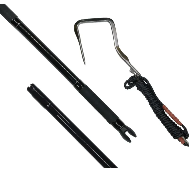 Hookem Gaffs|Flies>Cast Diamond Series Flying Gaff with Fibreglass Handle