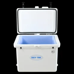 Icey Tek Fishing Catch Storage|Flies>82L White Cooler