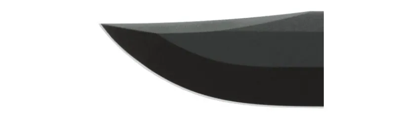 Ka-bar Hunting Knives|Flies>KB2217 Big Brother Leather Handle Knife with Brown Leather Sheath Serrated Top