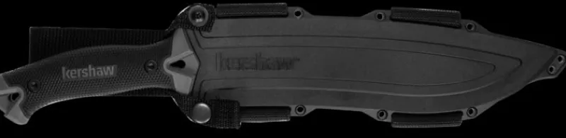 Kershaw Hunting Knives|Flies>KS1077 Camp 10 Fixed Blade Knife with Sheath