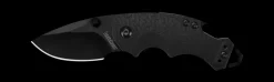 Kershaw Hunting Knives|Flies>KS8700BLK Shuffle Interlock Black Knife