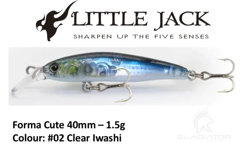 Little Jack Flies|Fishing Lures>Forma CUTE 40mm