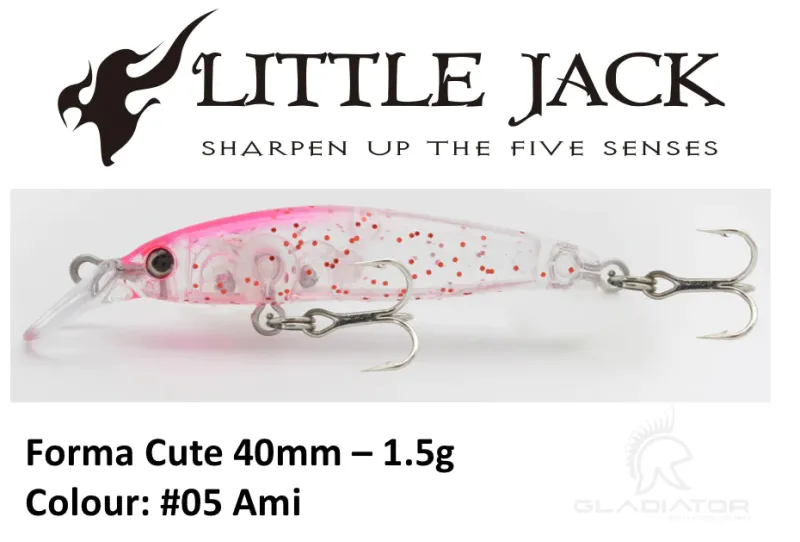 Little Jack Flies|Fishing Lures>Forma CUTE 40mm