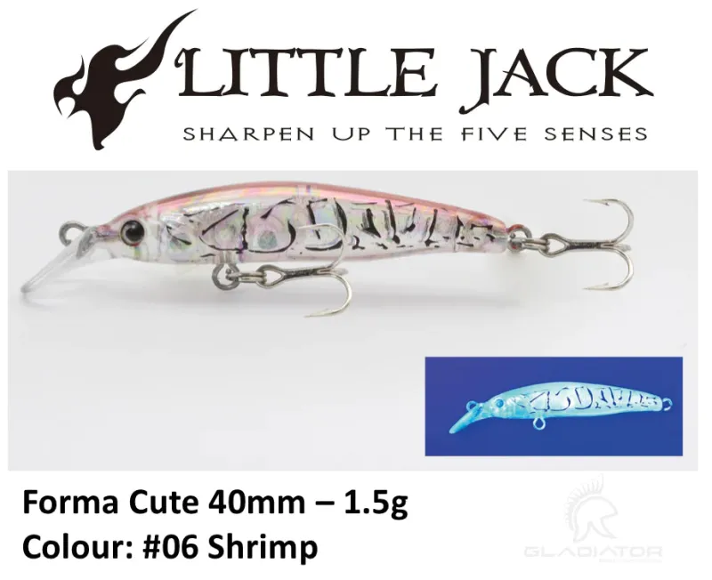 Little Jack Flies|Fishing Lures>Forma CUTE 40mm