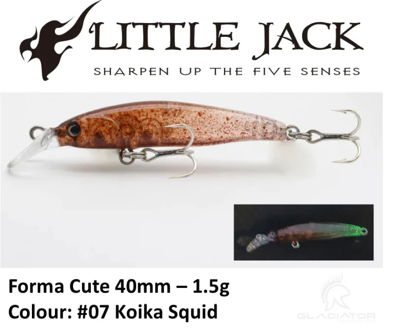Little Jack Flies|Fishing Lures>Forma CUTE 40mm