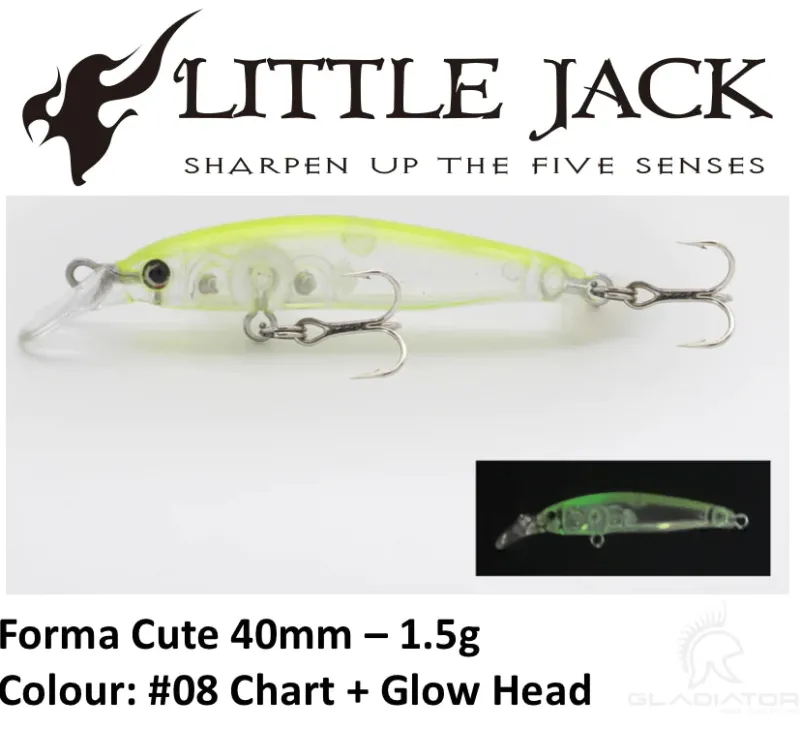 Little Jack Flies|Fishing Lures>Forma CUTE 40mm