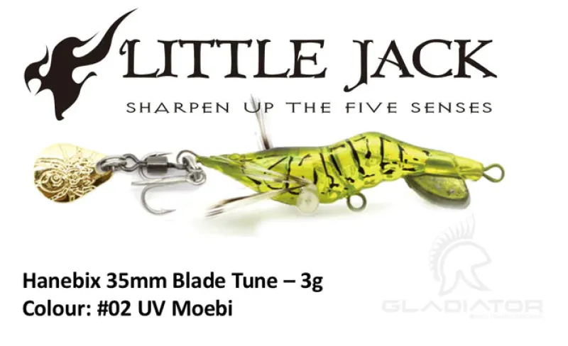 TackleWest Stickbaits|Flies>Little Jack Hanebix Blade Tune 35