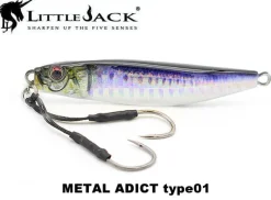Little Jack Micro Jigs|Flies>Metal Adict Type 01 30g