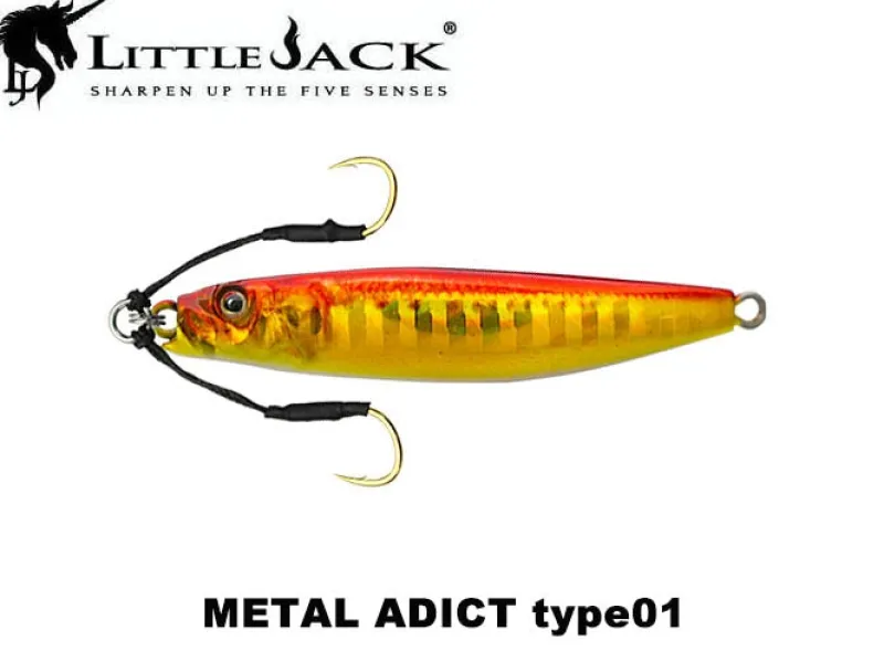 Little Jack Micro Jigs|Flies>Metal Adict Type 01 30g