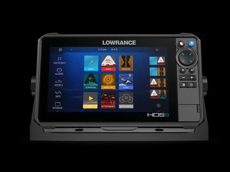 Lowrance Lowrance Australia|Flies>HDS Pro 9 with 3 in 1 HD Transducer and CMap AUS