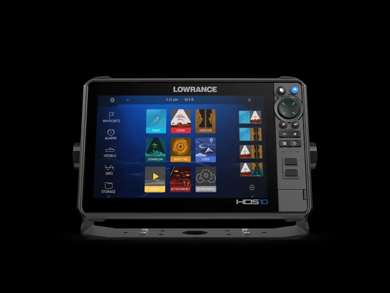 Lowrance Lowrance Australia|Flies>HDS Pro 10 with 3 in 1 HD Transducer and CMap AUS