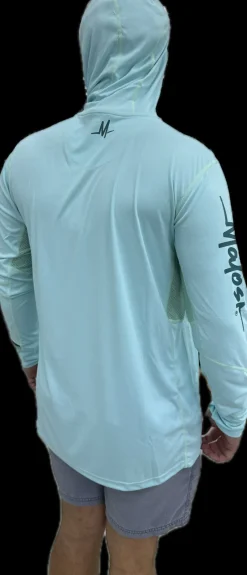 Malosi Long Sleeve Shirts Mens|Flies>Eclipse Pro Sunshirt Light Green