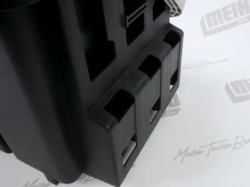 Meiho Tackle Boxes And Trays|Flies>Bucket Mouth 7000 Black