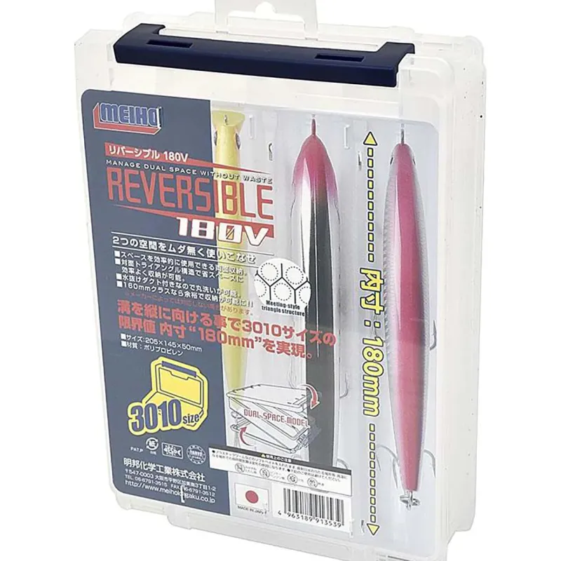 Meiho Tackle Boxes And Trays|Flies>Reversible 180V Tray
