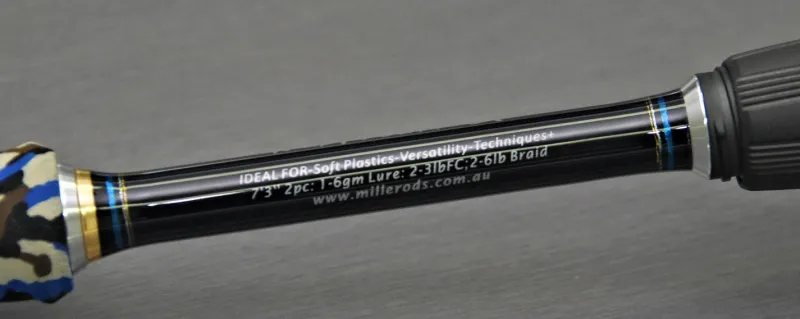 Millerods Flies|Fishing Rods>Millerod Grub Freak Lt 732