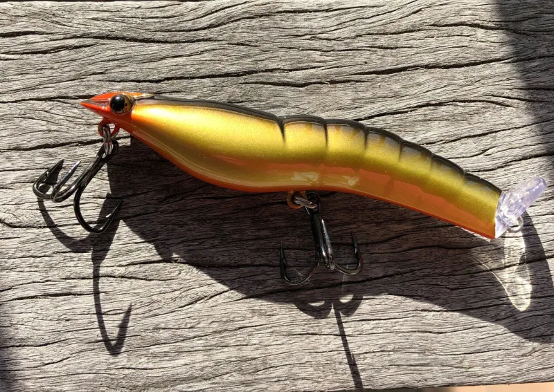 MMD Popper Lures|Flies>Splash Prawn 95mm
