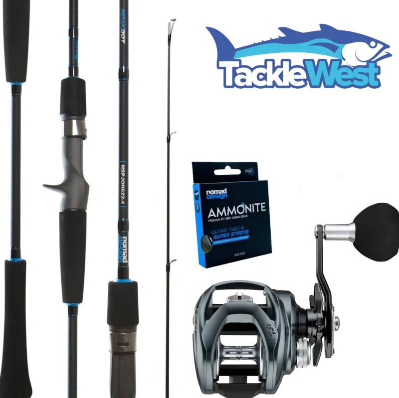 Nomad Flies|Boat/Jigging Rod And Reel Combos>Deepwater Vibing Combo