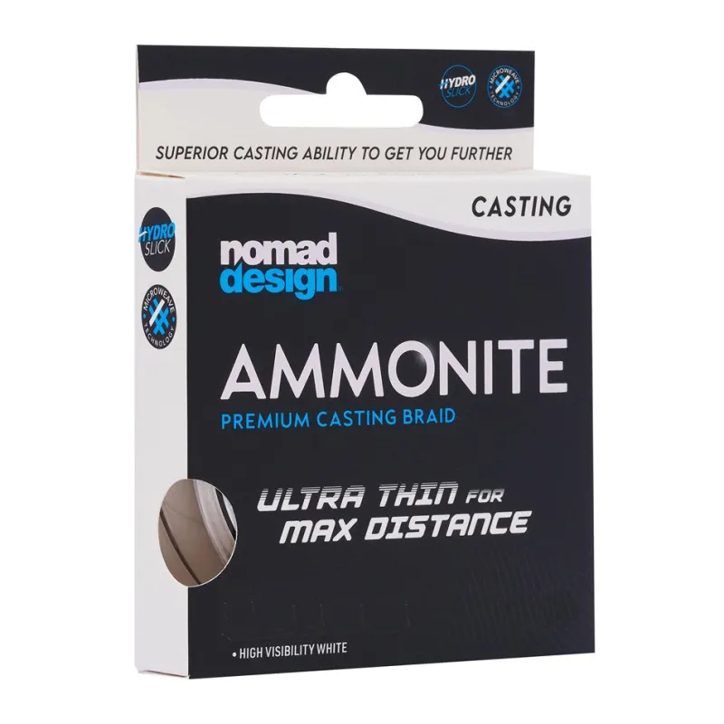 Nomad Flies|Fishing Lines>Design Ammonite Casting Braid 150yds