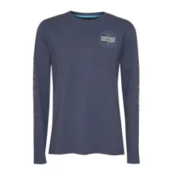 Nomad Long Sleeve Shirts Mens|Flies>Design L/S T-Shirt Classic Tuna Gunmetal