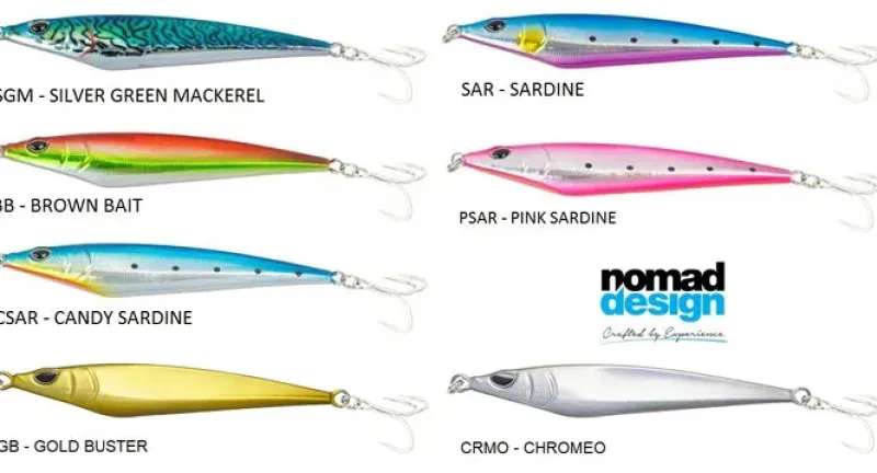 Nomad Metal Lures|Flies>Design Ridgeback LC