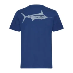 Nomad Short Sleeve Shirts Mens|Flies>Design T/S Marlin Silhouette