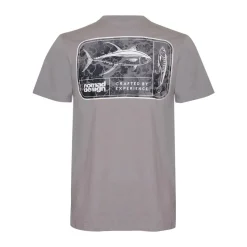 Nomad Short Sleeve Shirts Mens|Flies>Design T/S Tackle Box Graphite
