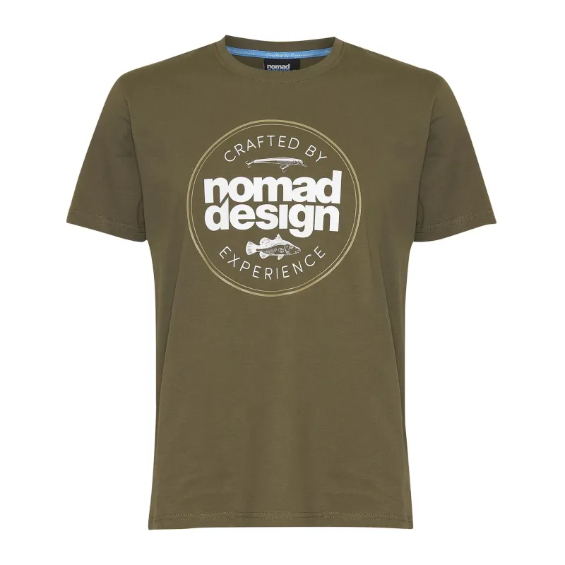Nomad Short Sleeve Shirts Mens|Flies>Design T-Shirt Classic Barramundi