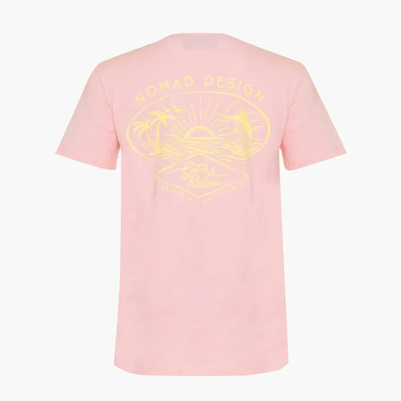 Women Nomad Short Sleeve Shirts Womens|Flies>Design Womens Catch And Release Tee