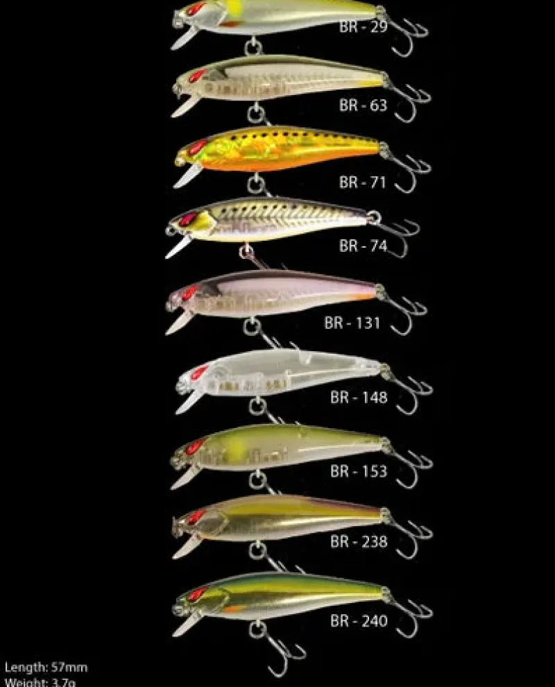 Nories Flies|Fishing Lures>Laydown Minnow 57