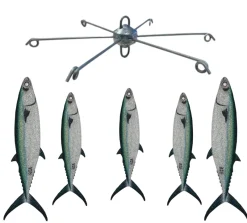 TackleWest Teasers|Teasers>OTS 11in Fish Razr Dredge Bar Scad Flaps