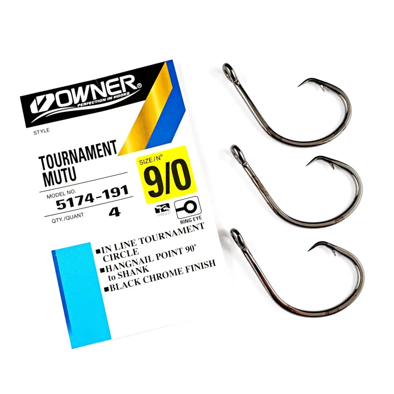 Owner Bait Hooks|Flies>5174 Tournament Mutu Circle Hooks