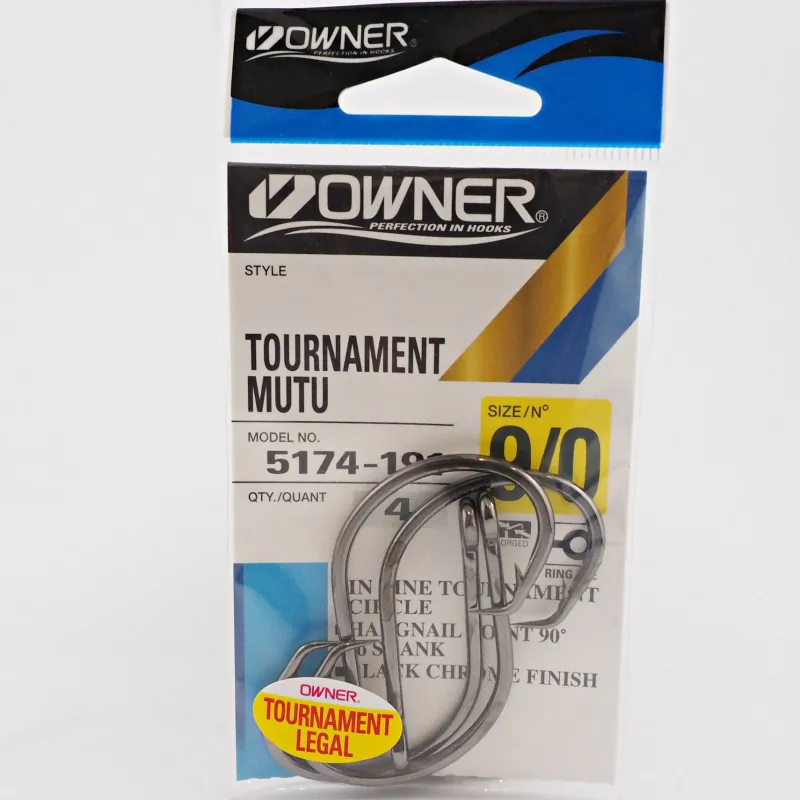 Owner Bait Hooks|Flies>5174 Tournament Mutu Circle Hooks