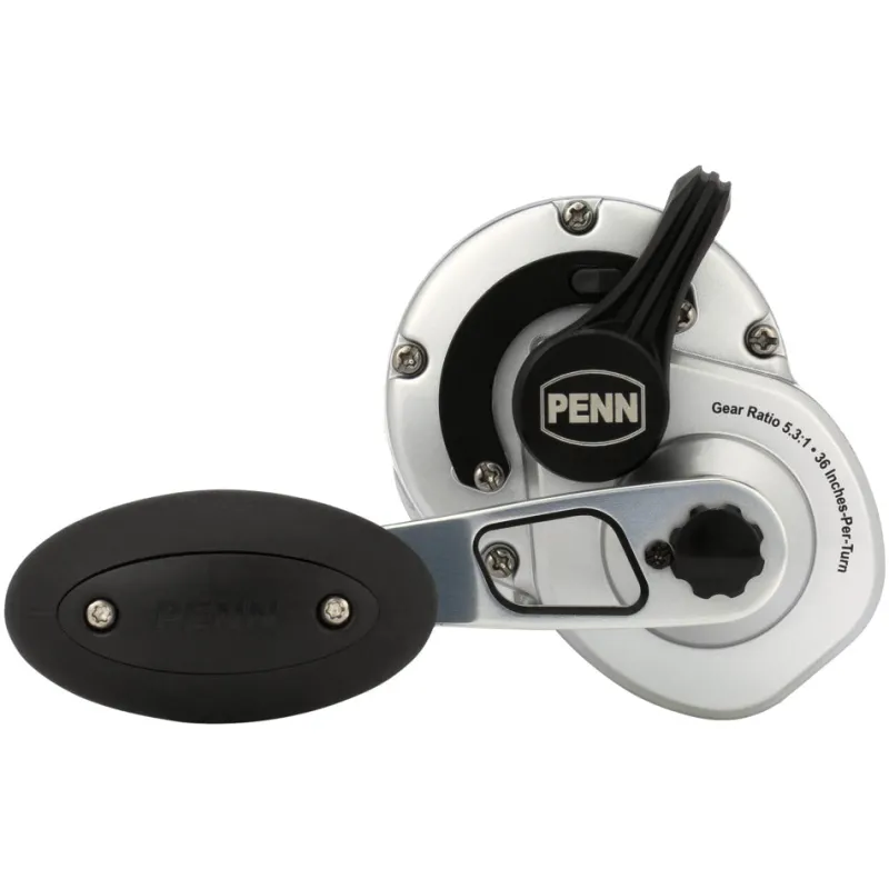 Penn Flies|Overhead Reels>Fathom II Lever Drag Single Speed Overhead Reel