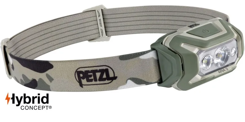 Petzl Torches & Headlamps|Flies>ARIA 2 RGB Camo