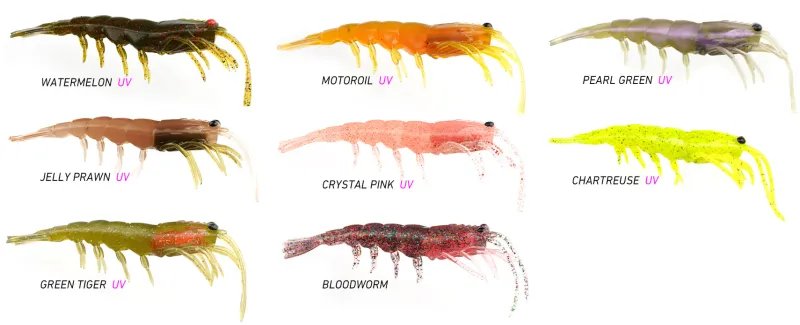 TackleWest Soft Plastic Lures|Flies>Pro Lure Clone Prawn 120mm