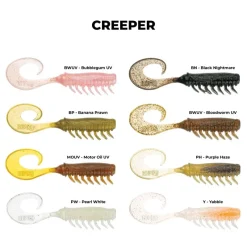 TackleWest Soft Plastic Lures|Flies>Rapala Crush City Creeper 2.5