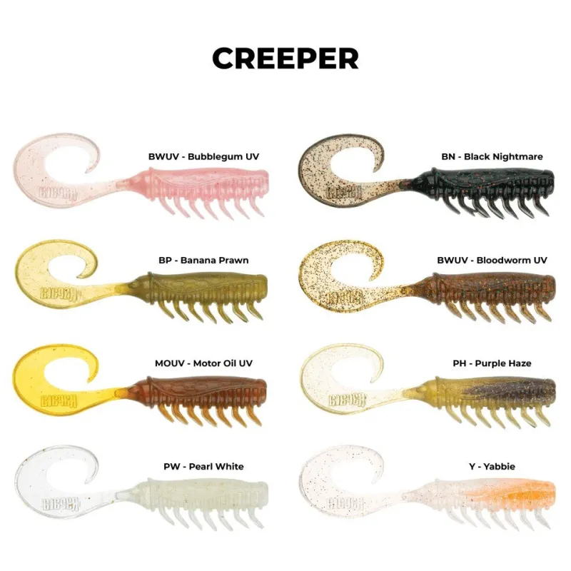 TackleWest Soft Plastic Lures|Flies>Rapala Crush City Creeper 2.5