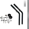 Reelax Boat Outriggers|Flies>Drop In Outrigger 3m Glass Poles Kit Black