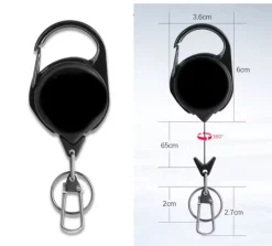 TackleWest Line Cutters|Flies>Retractable Lanyard with Clip