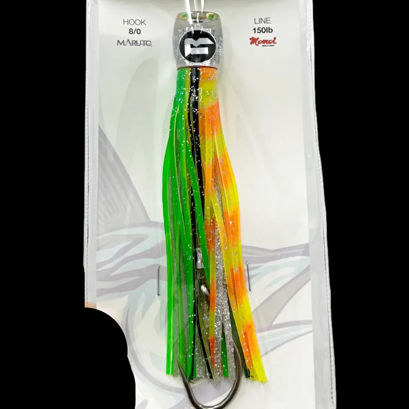 Richter Skirted Trolling Lures|Skirted Trolling Lures>Dorado Rigged
