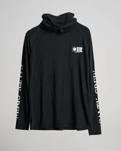 Salty Crew Long Sleeve Shirts Mens|Flies>Alpha Flag Pinnacle Mask Black