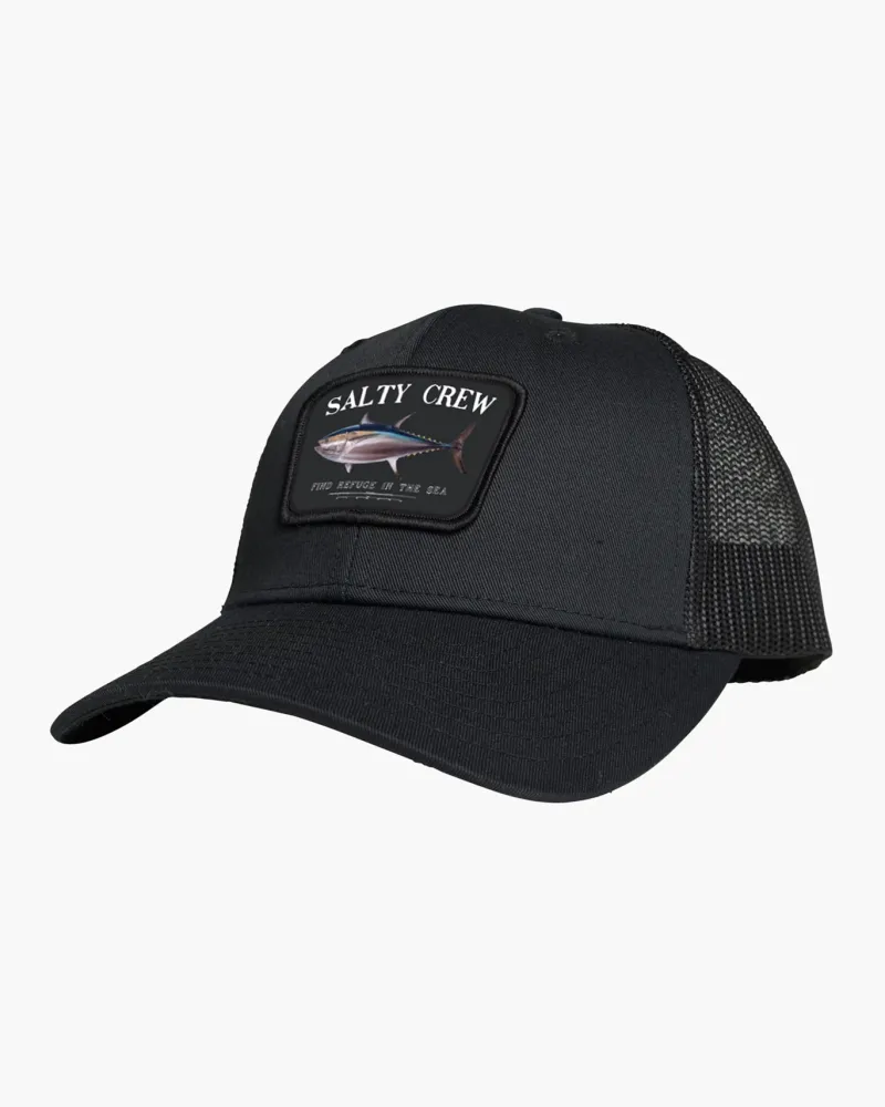 Salty Crew Hats And Headwear|Flies>Big Blue Retro Trucker Black