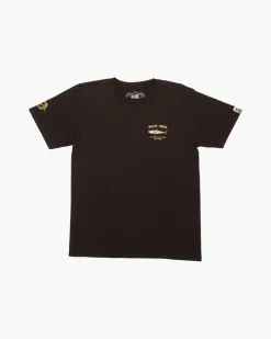 Salty Crew Short Sleeve Shirts Mens|Flies>Bruce SS Tee Black